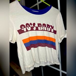 90's Baby Crop TOP